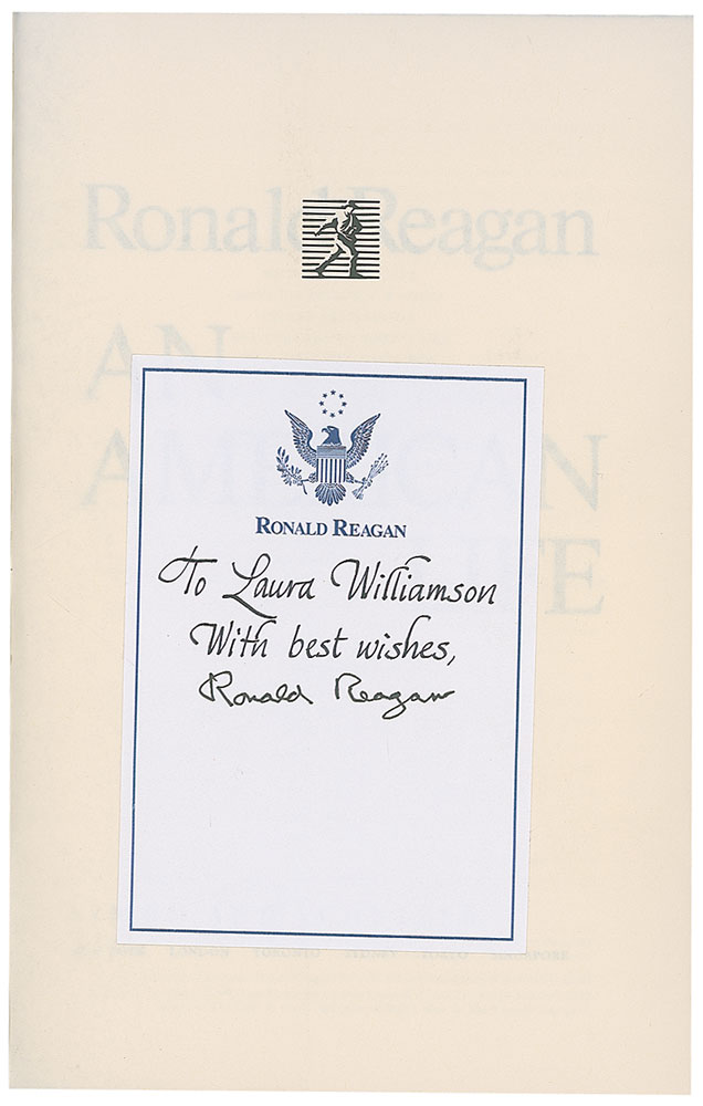 Lot #207 Ronald Reagan