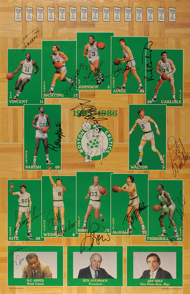 Lot #1507 Boston Celtics