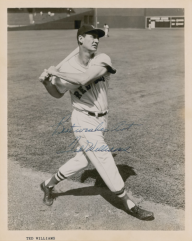 Lot #1631 Ted Williams