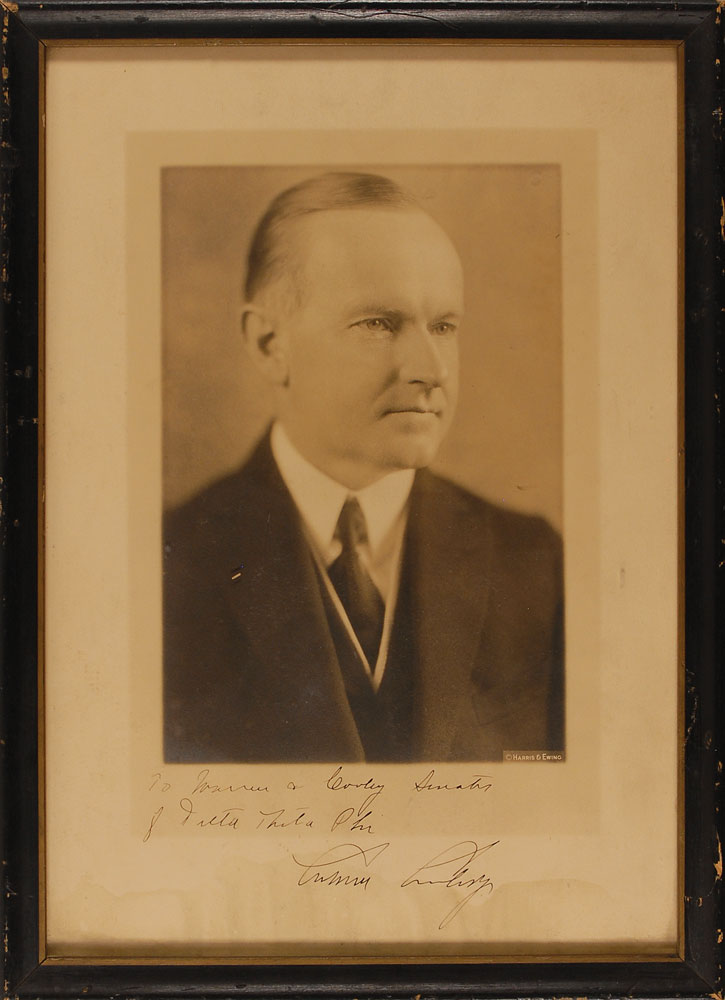 Lot #17 Calvin Coolidge