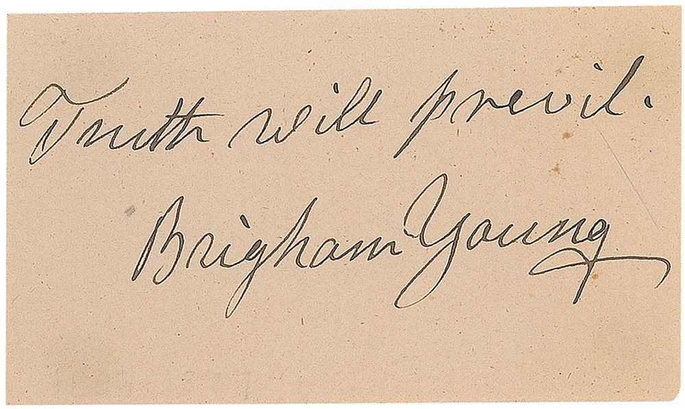 Lot #364 Brigham Young