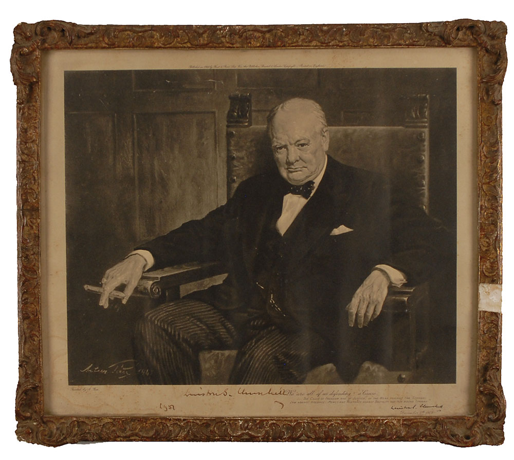 Lot #246 Winston Churchill