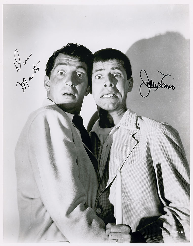 Lot #1326 Dean Martin and Jerry Lewis