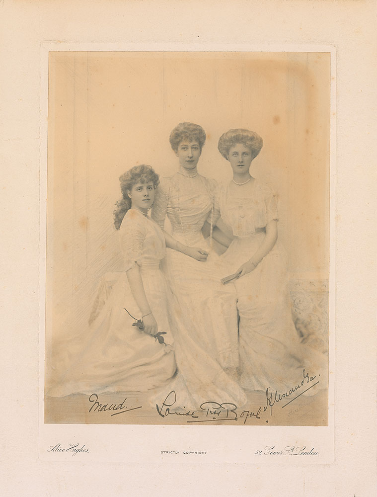 Lot #259 Louise, Maud, and Alexandra of Fife
