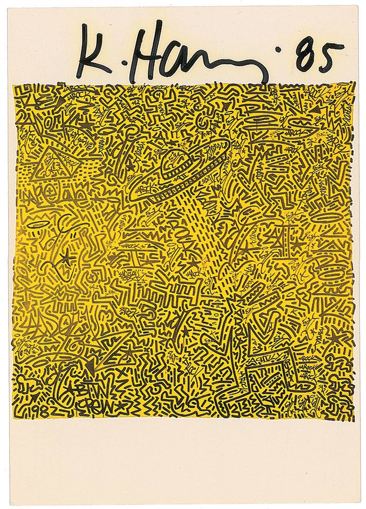 Lot #719 Keith Haring