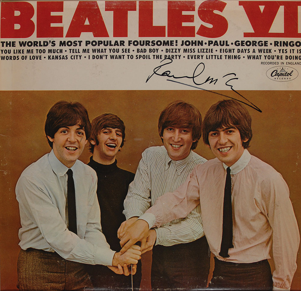 Lot #964 Beatles: Paul McCartney