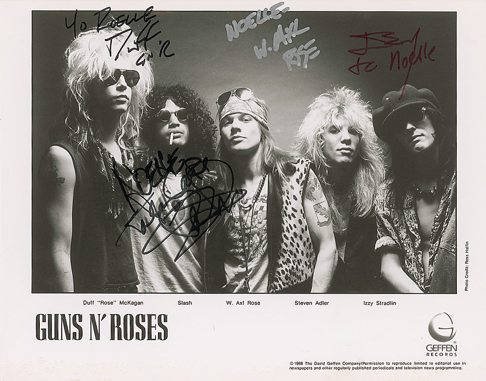 Lot #1029 Guns N’ Roses