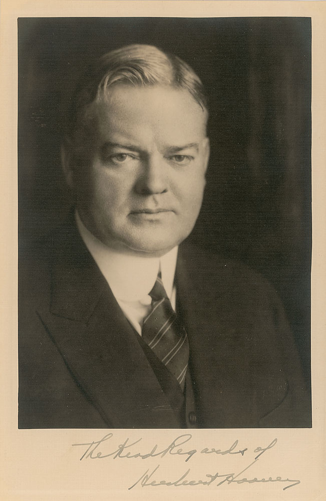 Lot #52 Herbert Hoover