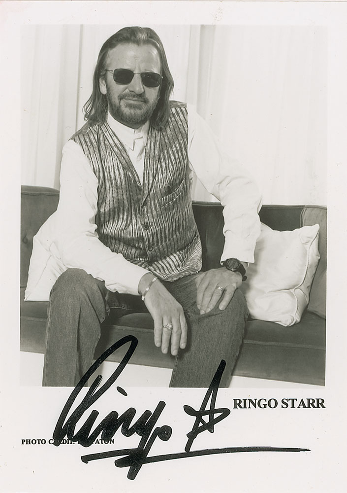 Lot #1001 Beatles: Ringo Starr