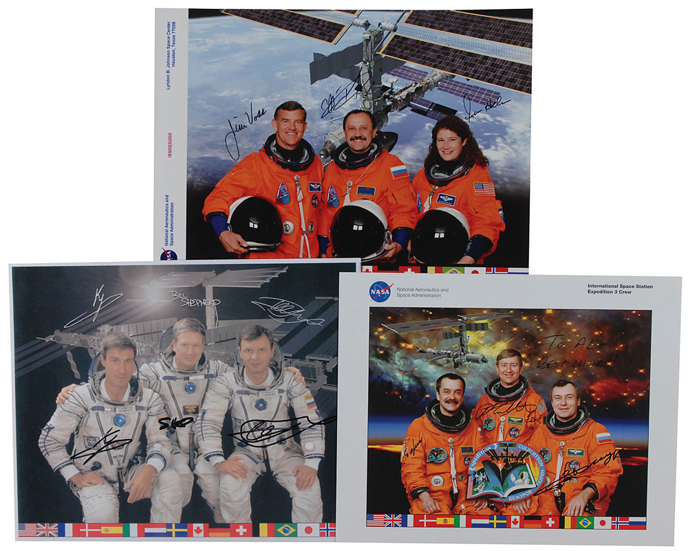 Lot #502 Space Station Astronauts