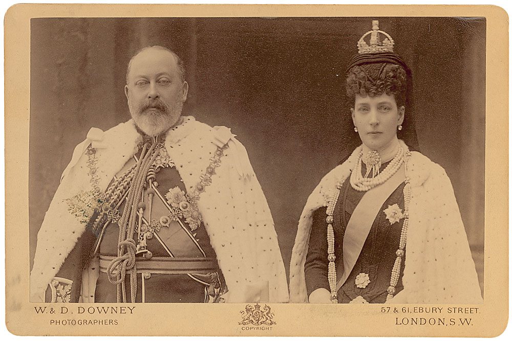 Lot #169 Edward VII and Alexandra