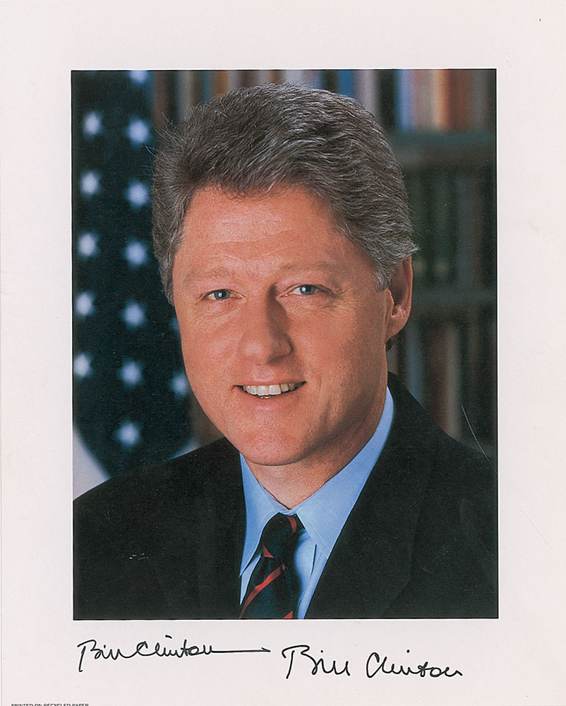 Lot #160 Bill Clinton