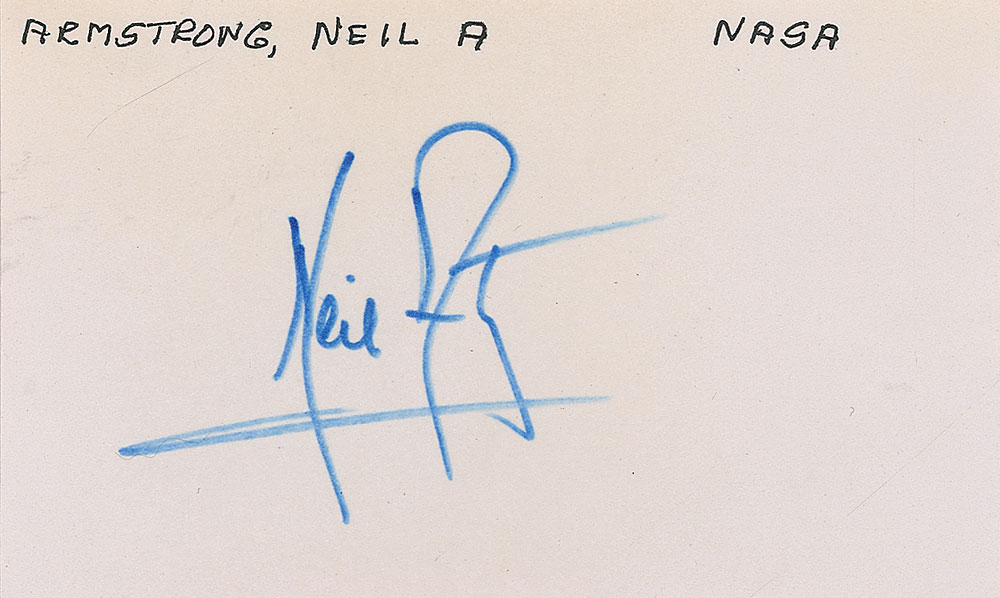 Lot #652 Neil Armstrong