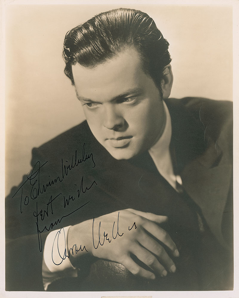 Lot #73 Orson Welles