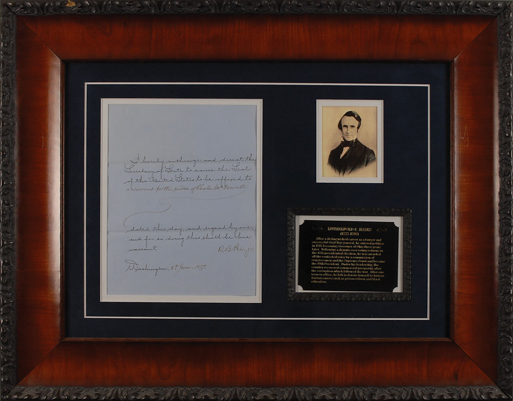 Lot #57 Rutherford B. Hayes