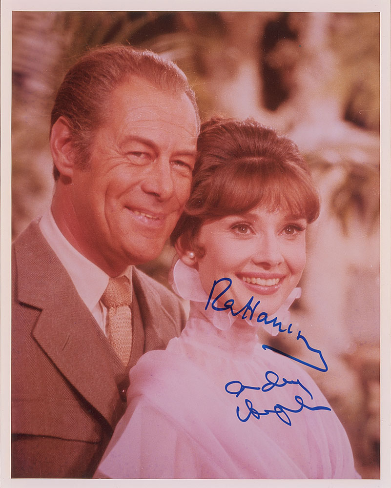 Lot #1195 Audrey Hepburn and Rex Harrison