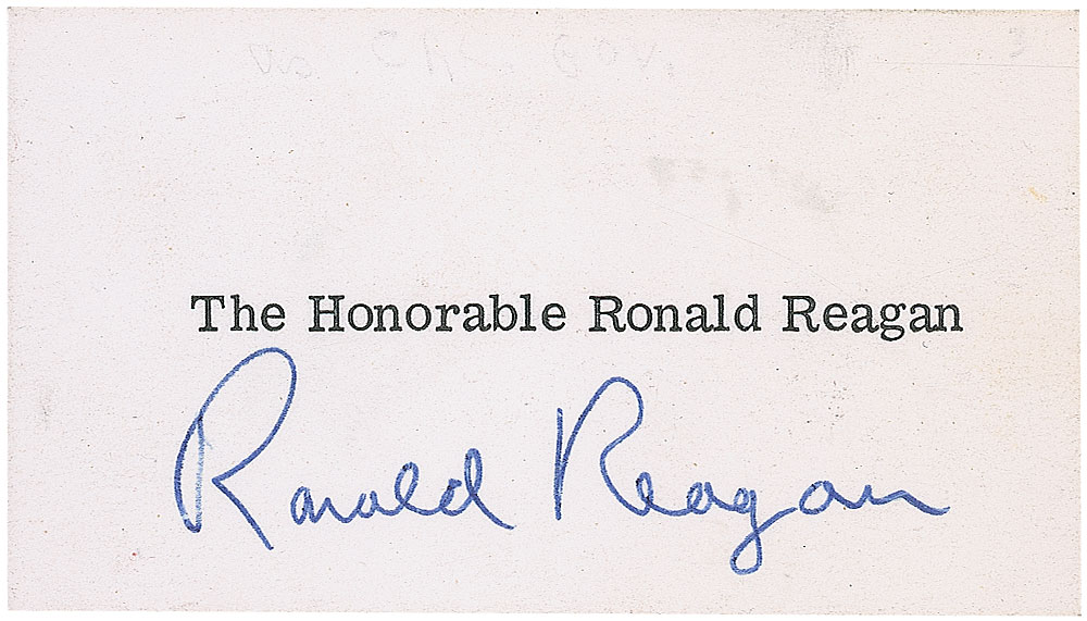 Lot #70 Ronald Reagan
