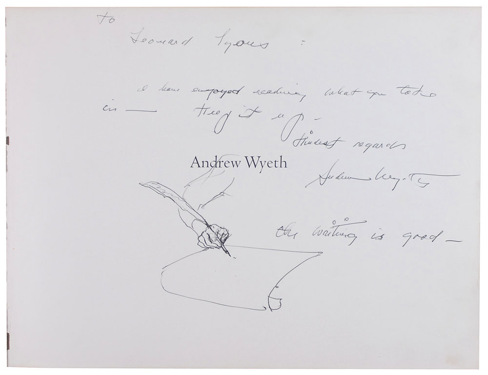 Lot #712 Andrew Wyeth