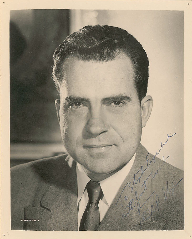 Lot #183 Richard Nixon