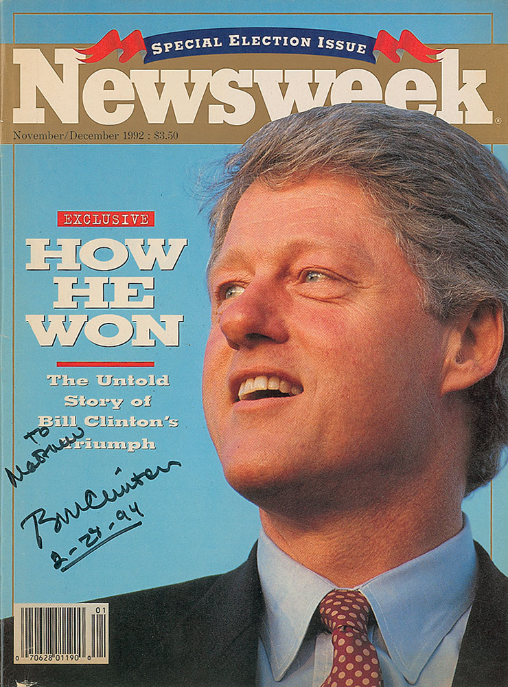 Lot #162 Bill Clinton