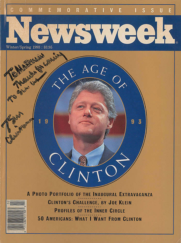 Lot #132 Bill Clinton