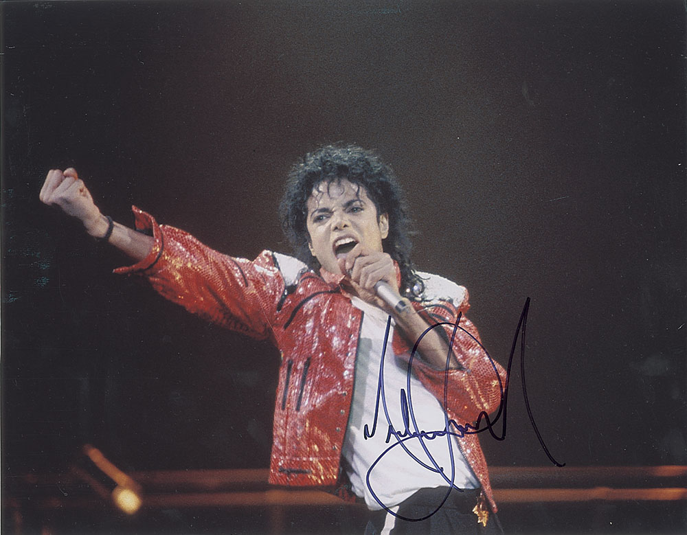 Lot #1039 Michael Jackson