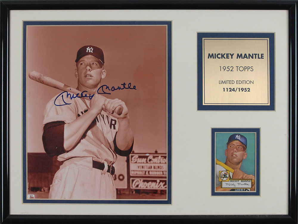 Lot #1543 Mickey Mantle