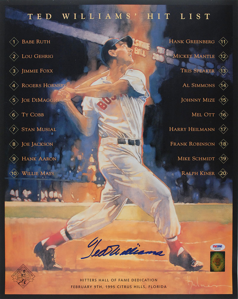 Lot #1618 Ted Williams