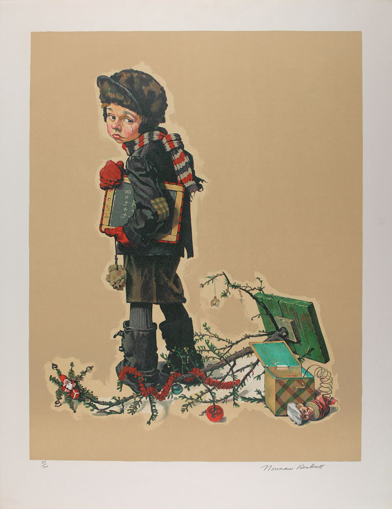 Lot #664 Norman Rockwell