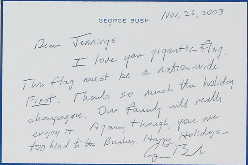 Lot #106 George Bush