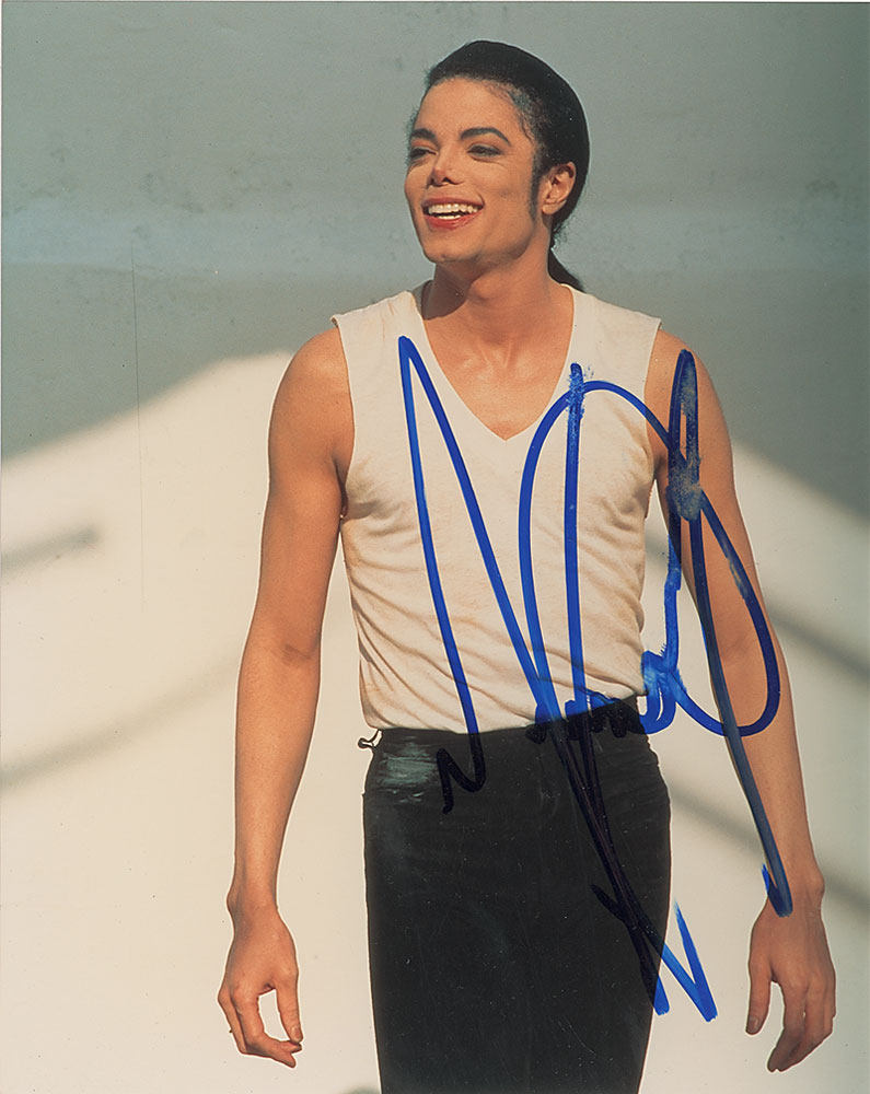Lot #865 Michael Jackson