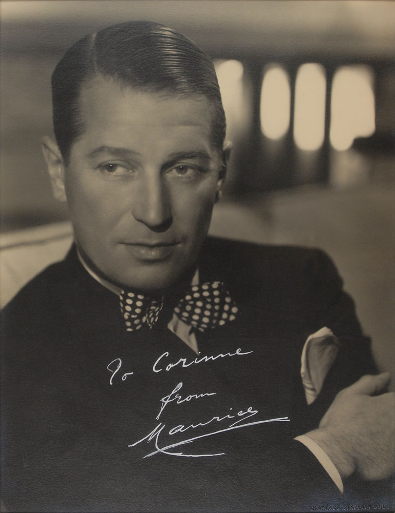 Lot #86 Maurice Chevalier