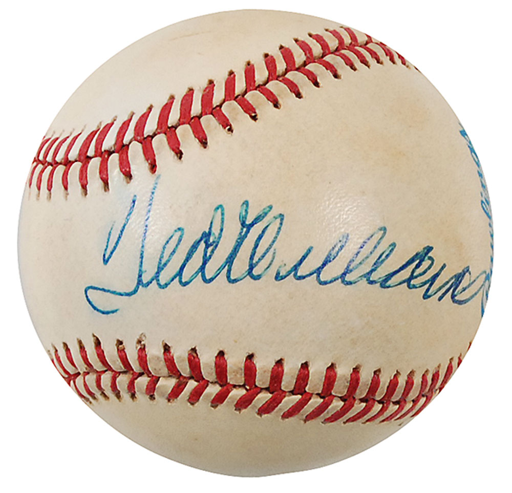 Lot #1619 Ted Williams