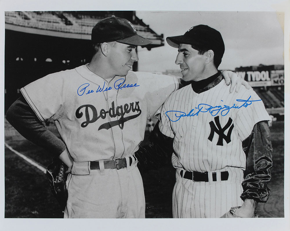 Lot #1584 Pee Wee Reese and Phil Rizzuto