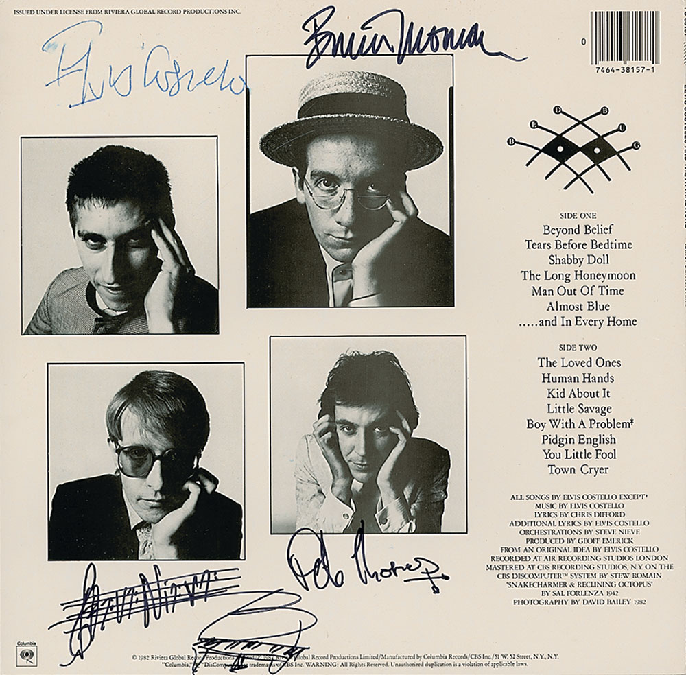 Lot #918 Elvis Costello and the Attractions