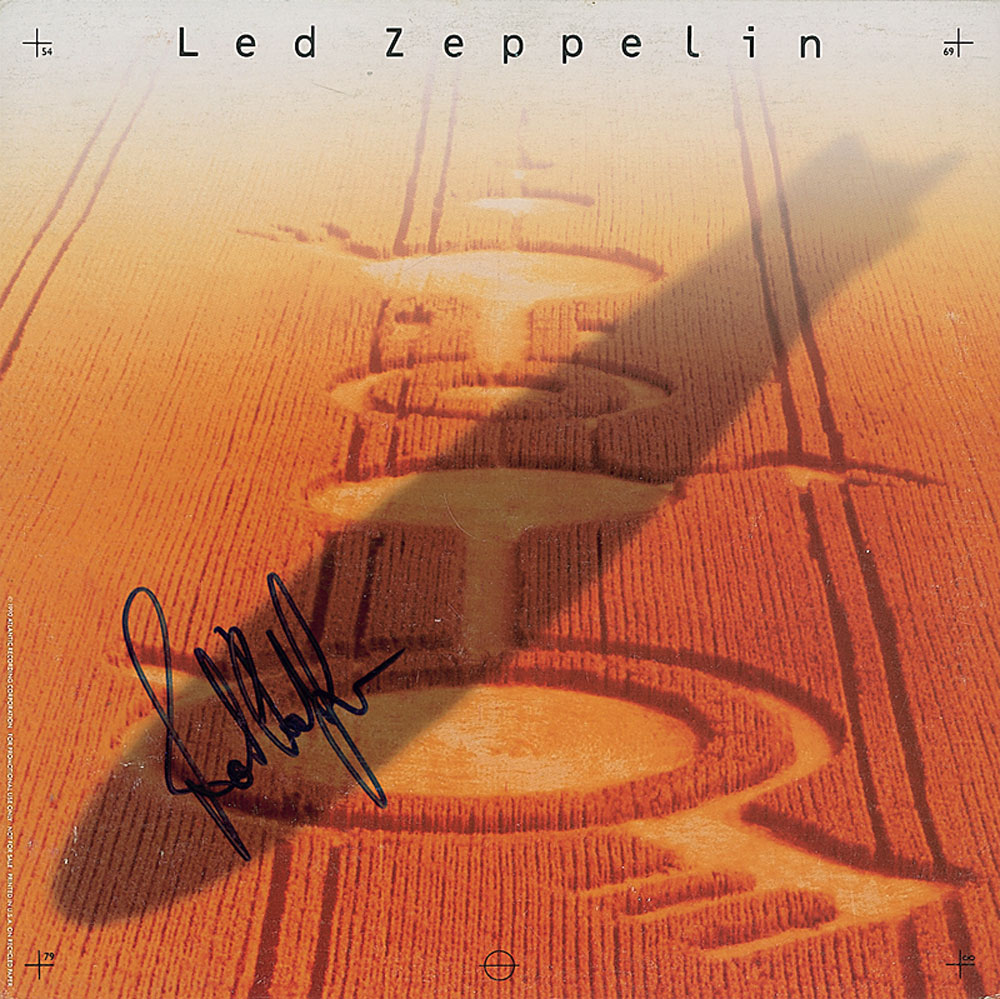 Lot #1009 Led Zeppelin: John Paul Jones