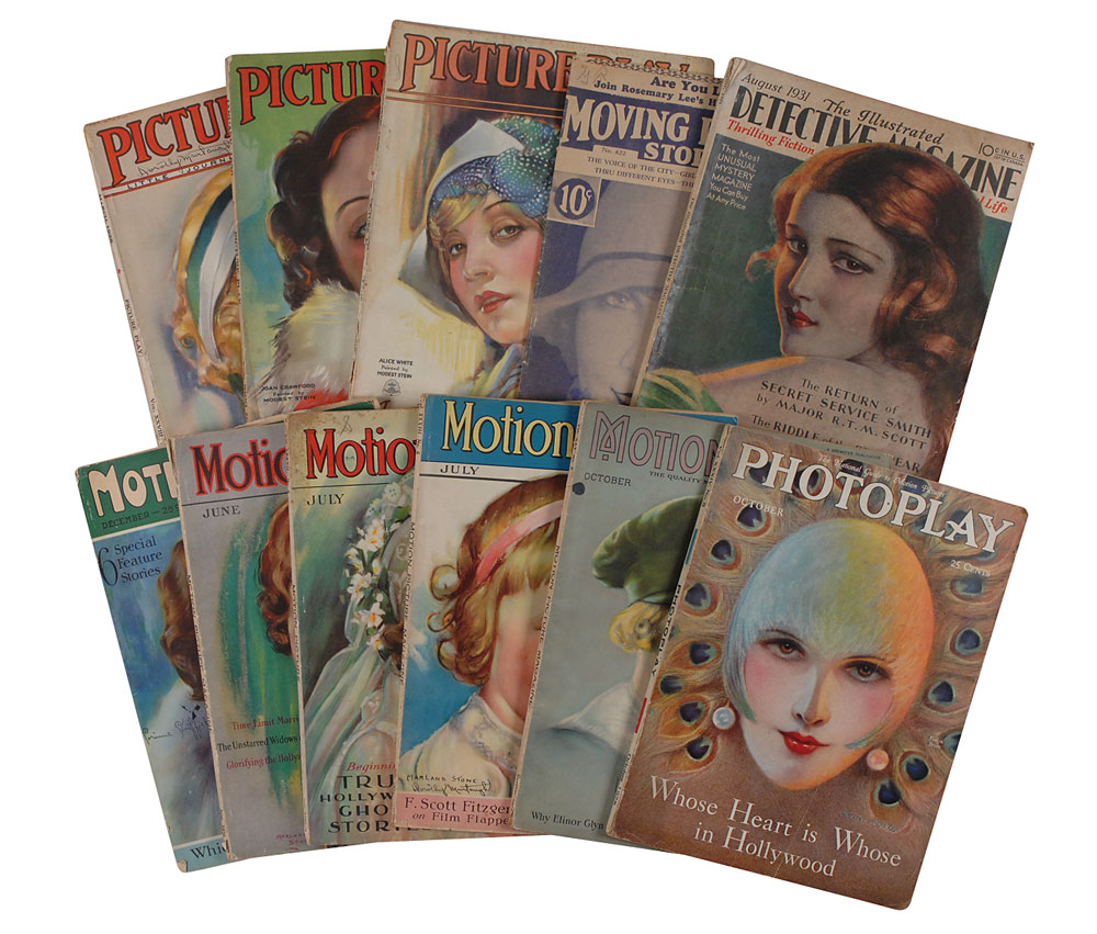 Lot #742 Vintage Hollywood Magazines