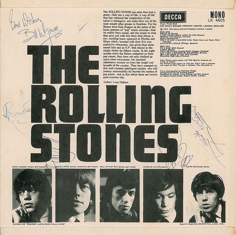 Lot #827 Rolling Stones - Image 1