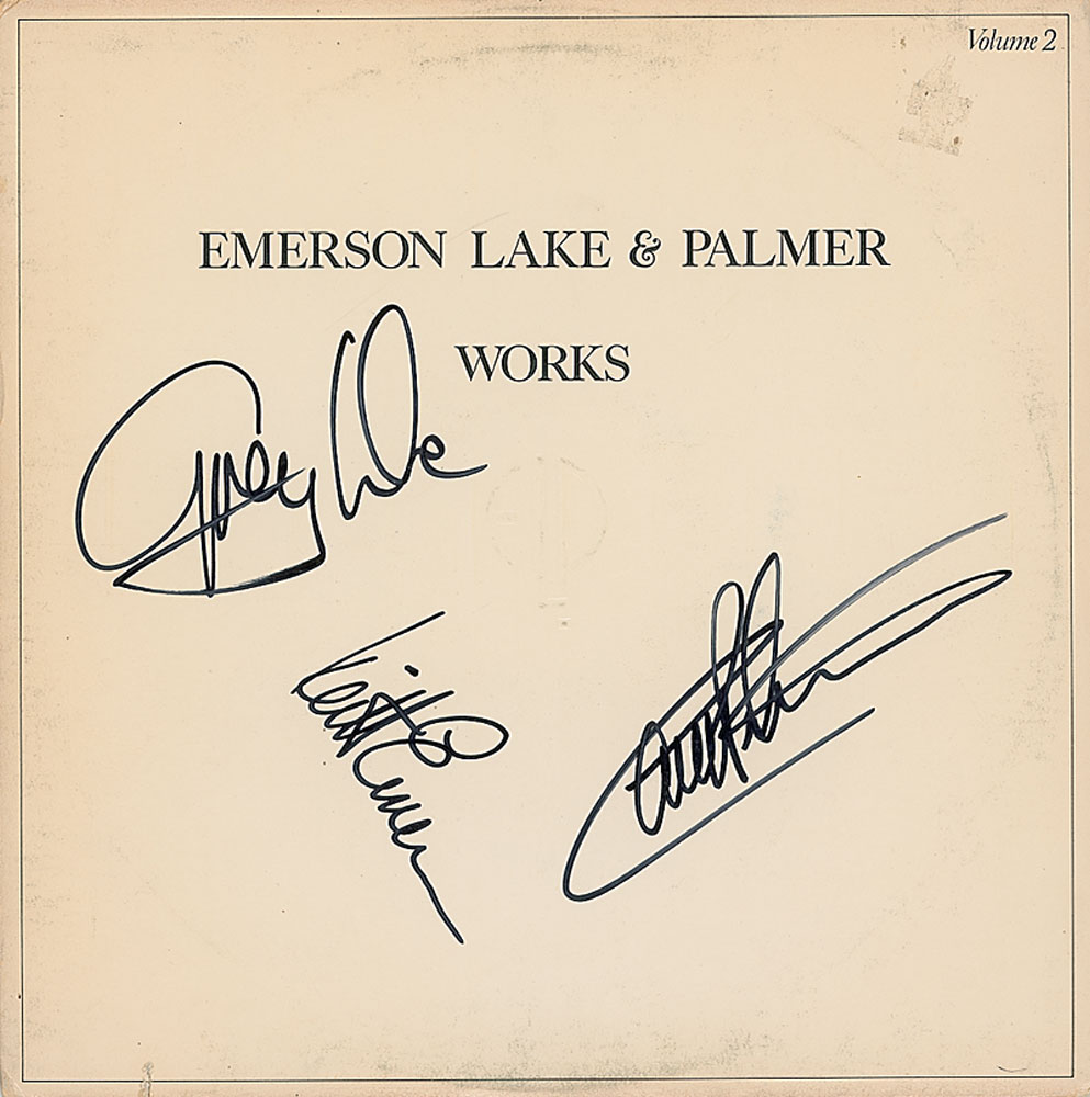 Lot #925 Emerson, Lake, and Palmer