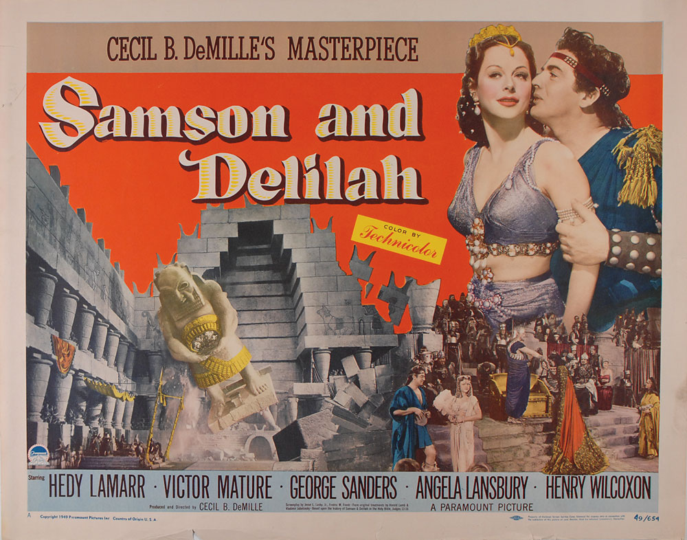 Lot #729 Samson and Delilah