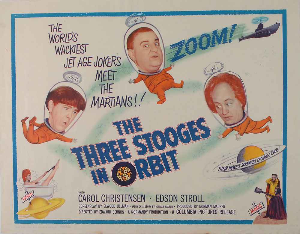 Lot #725 Three Stooges in Orbit