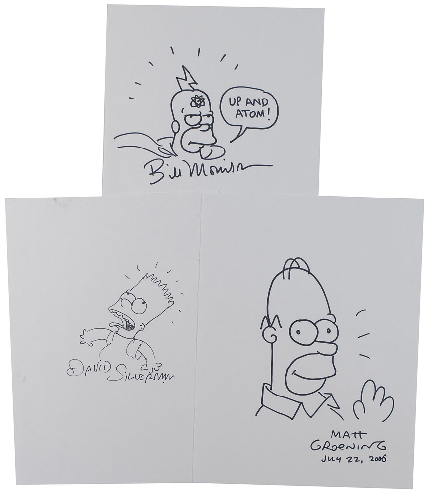 Lot #762 The Simpsons