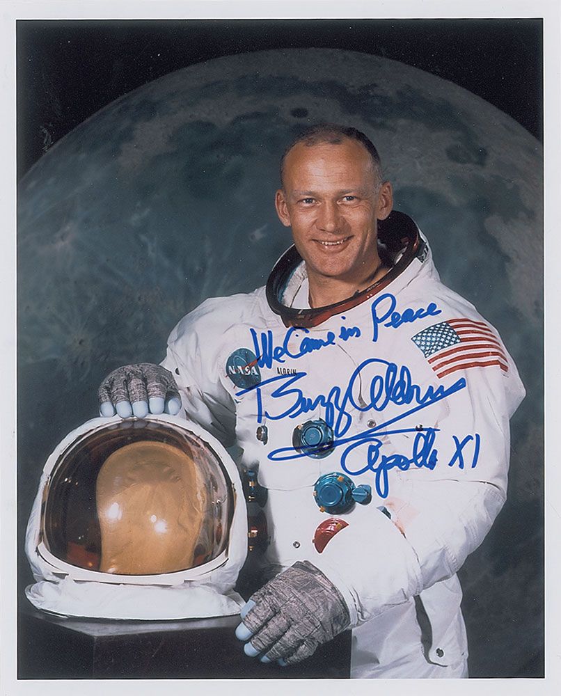Lot #415 Buzz Aldrin