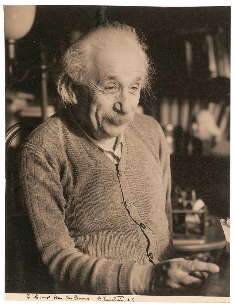 Lot #204 Albert Einstein
