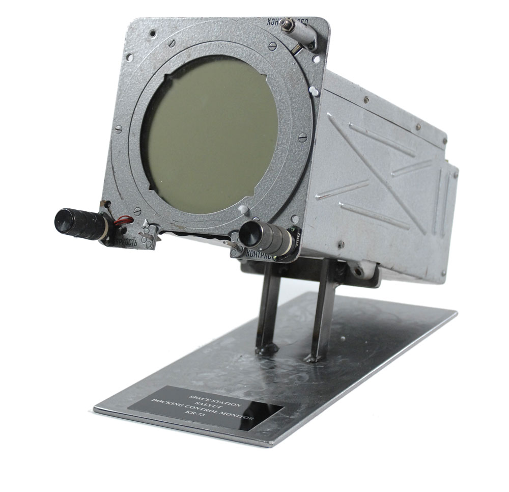 Lot #91 Salyut Space Station Docking Control Monitor