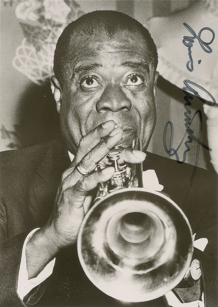 Lot #849 Louis Armstrong