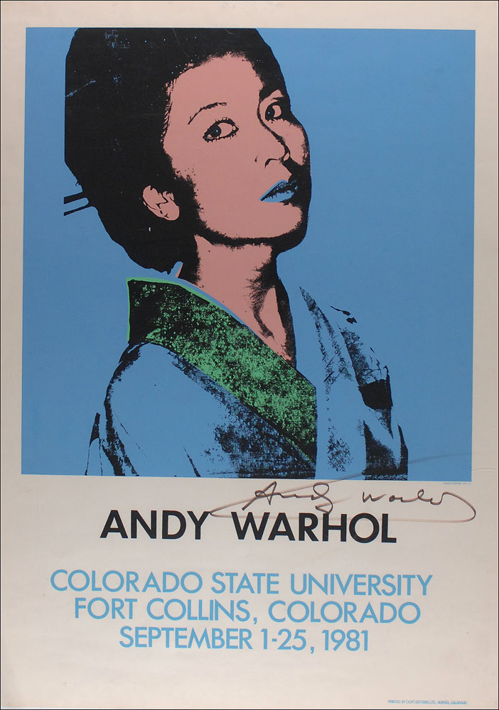 Lot #695 Andy Warhol