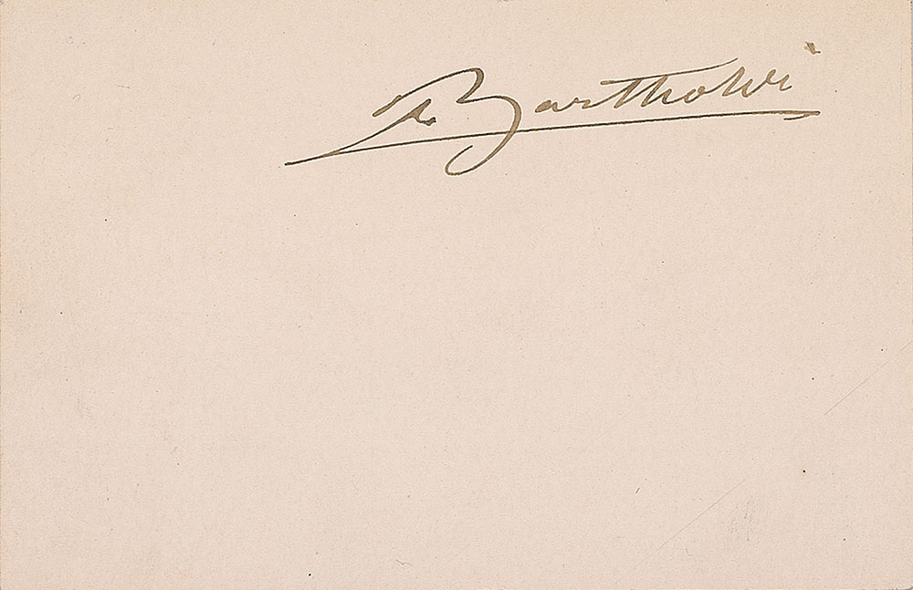 Lot #600 Frederic-Auguste Bartholdi