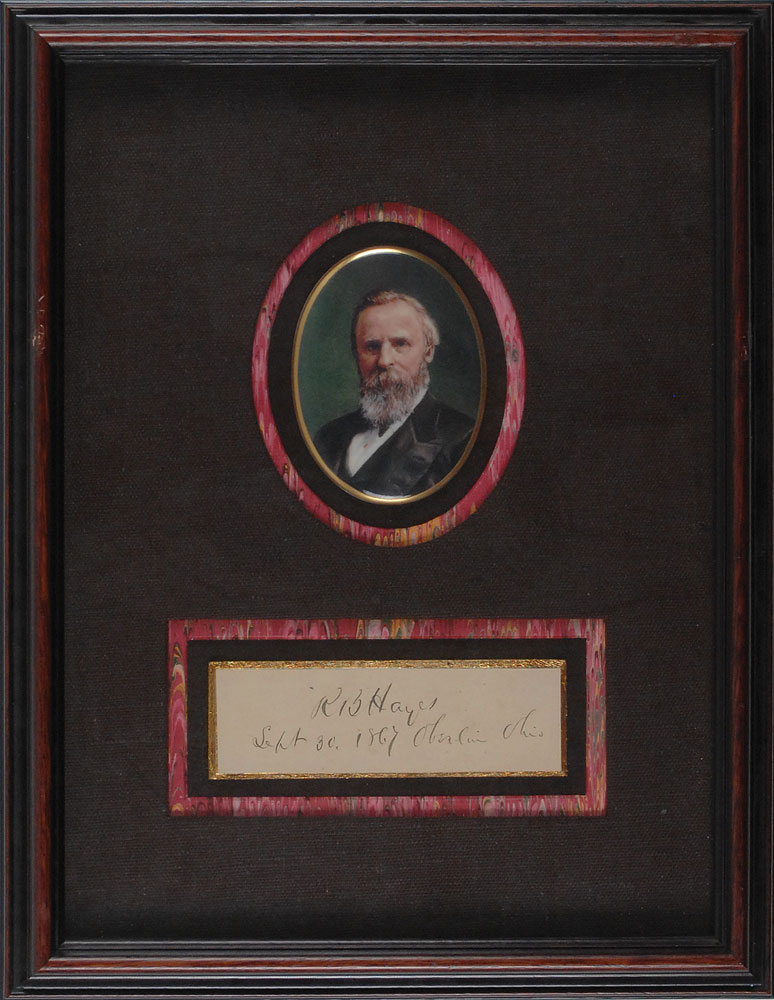 Lot #37 Rutherford B. Hayes