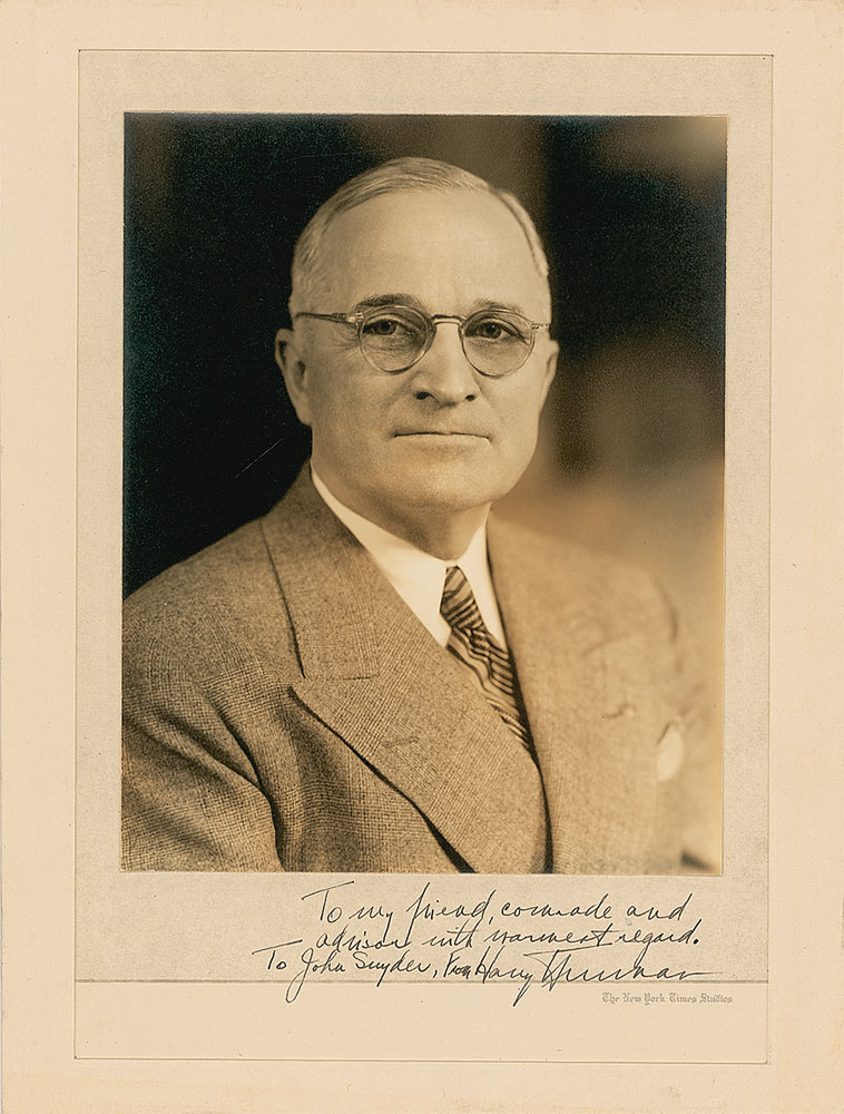 Lot #108 Harry S. Truman